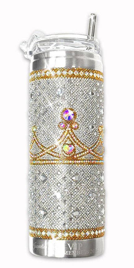 Jacqueline Kent Crystal Crown VIP Tumbler