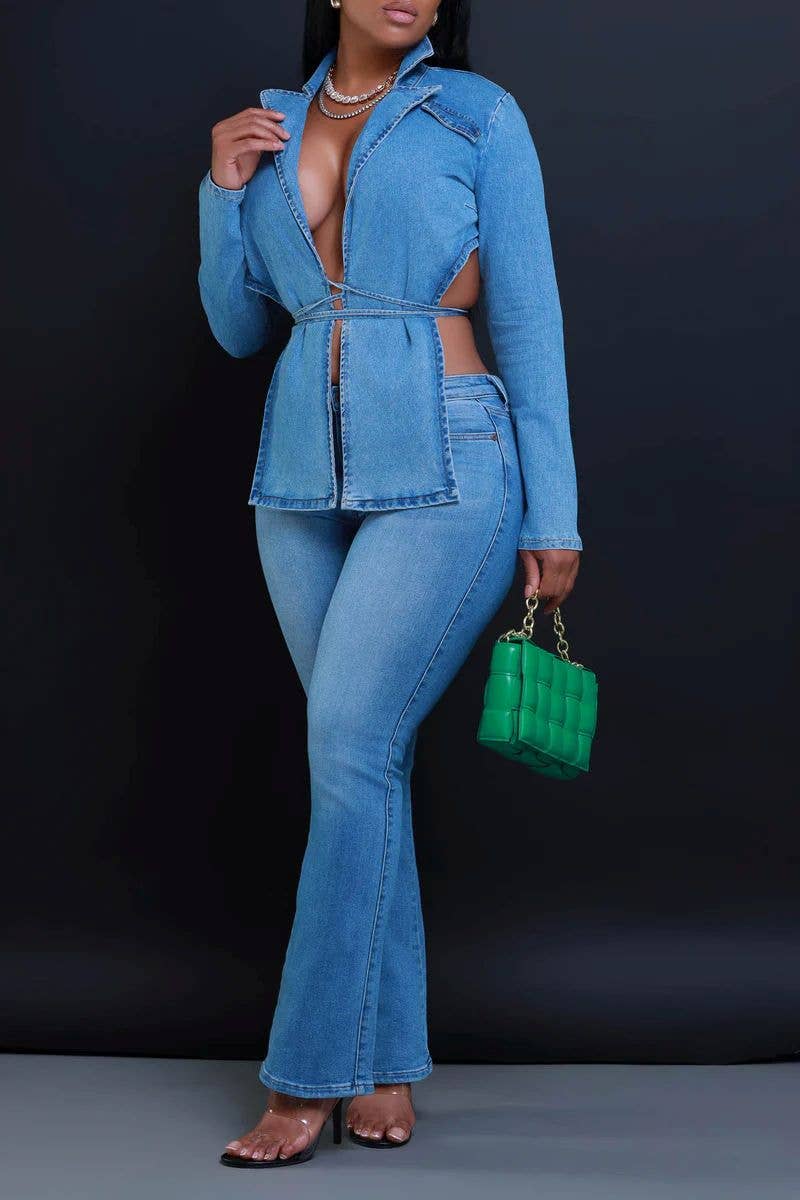 BRIELLE Denim Jacket