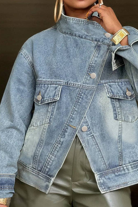 Evelyn Oversized Denim Jacket