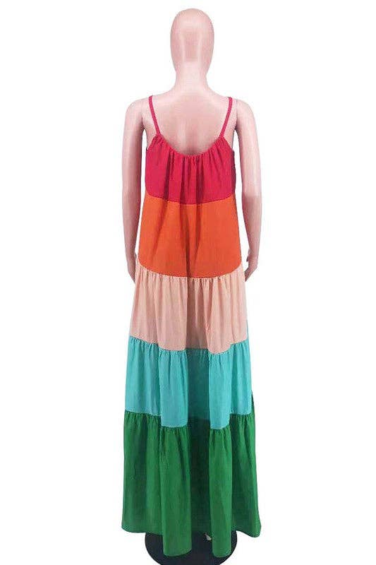 WOMEN FASHION SEXY SUMMER LONG MAXI DRESS